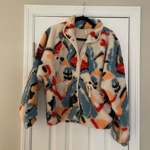 Free People Fleece Jacket